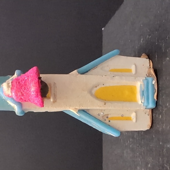 VGT 1950s Gurley Novelty Co,Lot Of 2 Shepherd/Sheep And Steeple Church Candles. - Picture 3 of 8